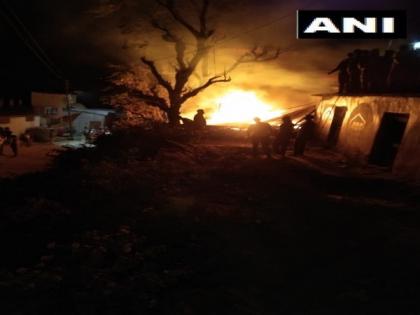Uttarakhand: Fire breaks out in furniture shop due to crackers, later doused by firefighters | Uttarakhand: Fire breaks out in furniture shop due to crackers, later doused by firefighters Uttarakhand: Fire breaks out in furniture shop due to crackers, later doused by firefighters | Uttarakhand: Fire breaks out in furniture shop due to crackers, later doused by firefighters