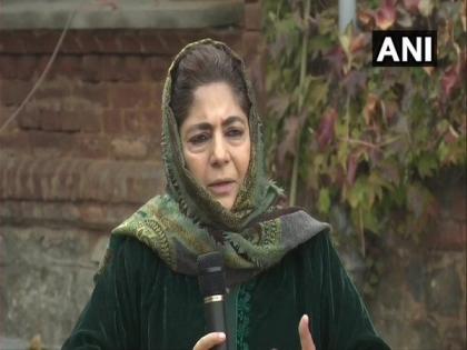 J-K DDC polls: Security forces not allowing people to vote in Shopian village, alleges Mufti | J-K DDC polls: Security forces not allowing people to vote in Shopian village, alleges Mufti J-K DDC polls: Security forces not allowing people to vote in Shopian village, alleges Mufti | J-K DDC polls: Security forces not allowing people to vote in Shopian village, alleges Mufti