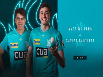 BBL: Xavier Bartlett, Matthew Willans join Brisbane Heat squad | BBL: Xavier Bartlett, Matthew Willans join Brisbane Heat squad