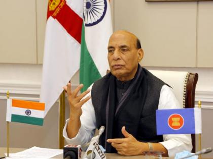 Rajnath Singh signs ASEAN Defence Ministers' Meeting joint declaration | Rajnath Singh signs ASEAN Defence Ministers' Meeting joint declaration Rajnath Singh signs ASEAN Defence Ministers' Meeting joint declaration | Rajnath Singh signs ASEAN Defence Ministers' Meeting joint declaration