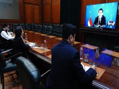 India, Singapore officials hold virtual meeting, discuss bilateral relations | India, Singapore officials hold virtual meeting, discuss bilateral relations