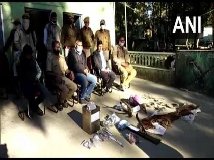 Four poachers arrested for hunting Samba deer in Mount Abu | Four poachers arrested for hunting Samba deer in Mount Abu Four poachers arrested for hunting Samba deer in Mount Abu | Four poachers arrested for hunting Samba deer in Mount Abu