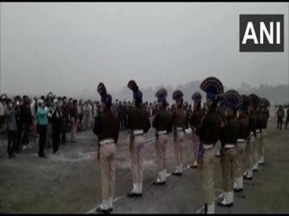 Lakshadweep administrator Dineshwar Sharma's last rites performed with full state honours in Gaya | Lakshadweep administrator Dineshwar Sharma's last rites performed with full state honours in Gaya