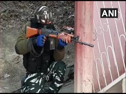 J-K : One terrorist eliminated in Baramulla encounter, operation underway | J-K : One terrorist eliminated in Baramulla encounter, operation underway J-K : One terrorist eliminated in Baramulla encounter, operation underway | J-K : One terrorist eliminated in Baramulla encounter, operation underway