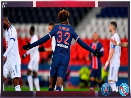 Great Christmas present for my family: Pembele after scoring his first goal for PSG | Great Christmas present for my family: Pembele after scoring his first goal for PSG Great Christmas present for my family: Pembele after scoring his first goal for PSG | Great Christmas present for my family: Pembele after scoring his first goal for PSG