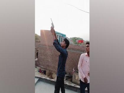 UP Police registers case after video of youths firing goes viral | UP Police registers case after video of youths firing goes viral