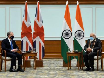 PM Modi meets UK Foreign Secy Raab, discusses post-Brexit ties | PM Modi meets UK Foreign Secy Raab, discusses post-Brexit ties PM Modi meets UK Foreign Secy Raab, discusses post-Brexit ties | PM Modi meets UK Foreign Secy Raab, discusses post-Brexit ties