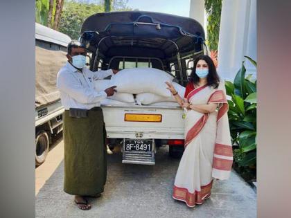 Indian association donates food rations to less fortunate people in Myanmar | Indian association donates food rations to less fortunate people in Myanmar Indian association donates food rations to less fortunate people in Myanmar | Indian association donates food rations to less fortunate people in Myanmar