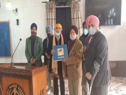 Indian envoy gifts Nepal book to mark 550th birth anniversary of Guru Nanak | Indian envoy gifts Nepal book to mark 550th birth anniversary of Guru Nanak