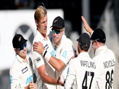 NZ vs Pak, 2nd Test: Jamieson takes 5 as visitors all out on 297 on Day 1 | NZ vs Pak, 2nd Test: Jamieson takes 5 as visitors all out on 297 on Day 1