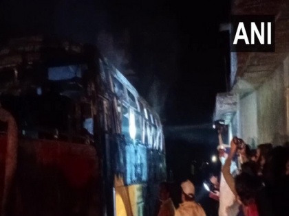 Six dead, 17 injured as bus catches fire in Rajasthan's Jalore | Six dead, 17 injured as bus catches fire in Rajasthan's Jalore