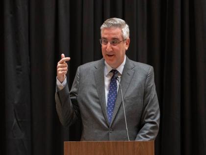 World is a better place because of Mahatma Gandhi: Indiana Governor Holcomb | World is a better place because of Mahatma Gandhi: Indiana Governor Holcomb