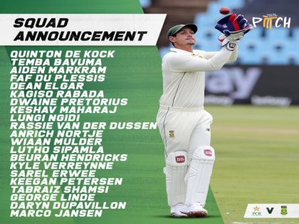 South Africa team clear COVID-19 tests, set to fly to Pakistan on Friday | South Africa team clear COVID-19 tests, set to fly to Pakistan on Friday