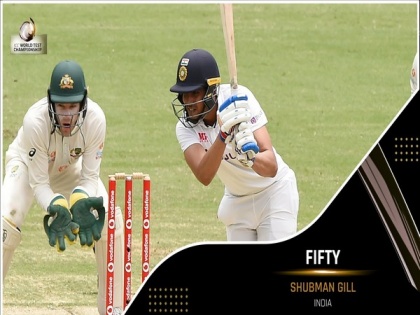 Ind vs Aus: Gill hits gritty 50 after Rohit's early departure | Ind vs Aus: Gill hits gritty 50 after Rohit's early departure