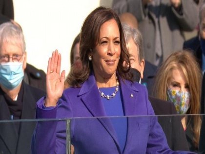 Ready to serve the US and American people: Vice President Kamala Harris after swearing in | Ready to serve the US and American people: Vice President Kamala Harris after swearing in