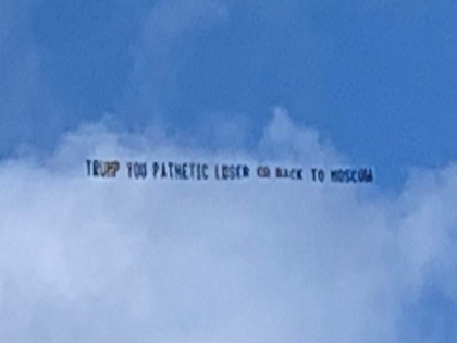 'Worst President ever' banner flew near Trump's resort in Florida | 'Worst President ever' banner flew near Trump's resort in Florida
