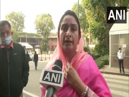 The way farmers are being treated is shameful, says Harsimrat Kaur Badal | The way farmers are being treated is shameful, says Harsimrat Kaur Badal