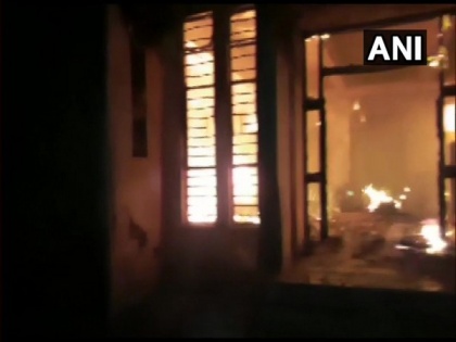 Fire breaks out at MSED office in Thane district | Fire breaks out at MSED office in Thane district