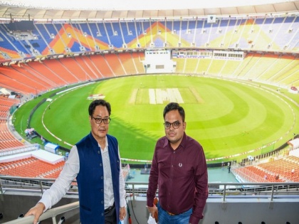 Motera not only largest, but one of the best stadiums in world: Rijiju | Motera not only largest, but one of the best stadiums in world: Rijiju