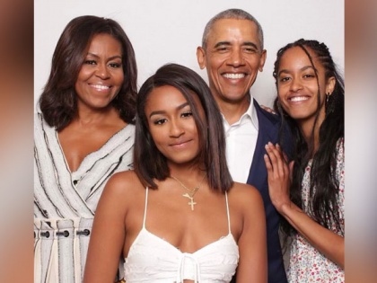 The 3 who never fail to make me smile: Obama's sweet tribute to family on Valentine's Day | The 3 who never fail to make me smile: Obama's sweet tribute to family on Valentine's Day