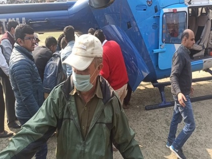 Two injured in road accident in Uttarakhand's Chamoli, airlifted to AIIMS Rishikesh | Two injured in road accident in Uttarakhand's Chamoli, airlifted to AIIMS Rishikesh