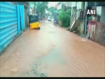 Water-logging in Puducherry after continuous rainfall | Water-logging in Puducherry after continuous rainfall