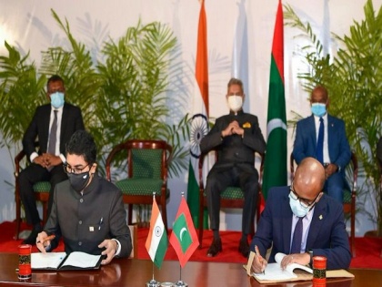 India signs USD 50 mln LoC agreement to boost Maldives' maritime capability | India signs USD 50 mln LoC agreement to boost Maldives' maritime capability
