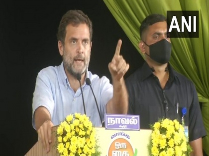 Rahul Gandhi slams Centre, says Centre thinks they can control people of Tamil Nadu | Rahul Gandhi slams Centre, says Centre thinks they can control people of Tamil Nadu