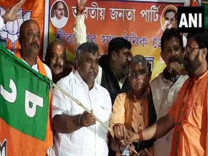 TMC MLA Jitendra Tiwari joins BJP | TMC MLA Jitendra Tiwari joins BJP