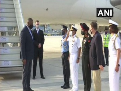 US Defence Secretary Austin arrives in India | US Defence Secretary Austin arrives in India