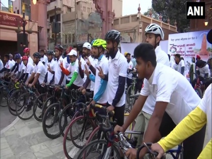 Cycle rally organised in Amritsar to celebrate 75 years of independence | Cycle rally organised in Amritsar to celebrate 75 years of independence