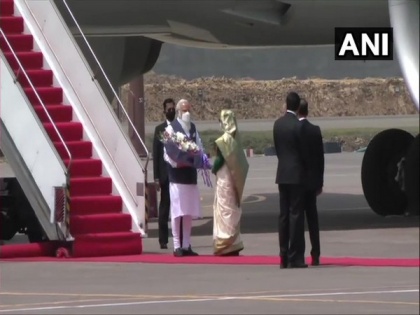 PM Modi arrives in Bangladesh to take part in Independence Day celebrations | PM Modi arrives in Bangladesh to take part in Independence Day celebrations