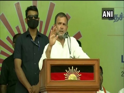 Guaranteed that Stalin will be next CM but have to first oust RSS-BJP from Tamil Nadu: Rahul Gandhi | Guaranteed that Stalin will be next CM but have to first oust RSS-BJP from Tamil Nadu: Rahul Gandhi