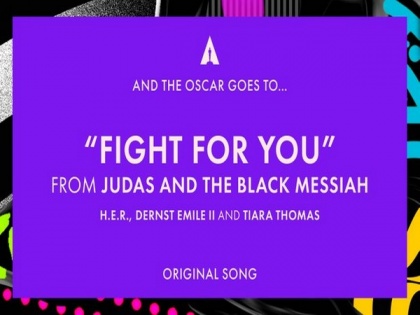 Oscars 2021: 'Fight for You' wins for Best Original Song | Oscars 2021: 'Fight for You' wins for Best Original Song