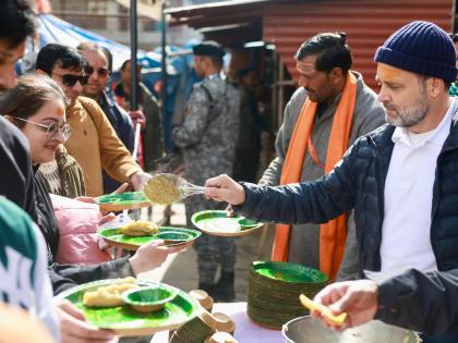Rahul offers prayers to Adi Shankaracharya, serves food at langar in Kedarnath on day 2 of his visit | Rahul offers prayers to Adi Shankaracharya, serves food at langar in Kedarnath on day 2 of his visit Rahul offers prayers to Adi Shankaracharya, serves food at langar in Kedarnath on day 2 of his visit | Rahul offers prayers to Adi Shankaracharya, serves food at langar in Kedarnath on day 2 of his visit