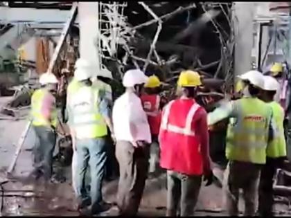 One killed in accident at Telangana cement factory | One killed in accident at Telangana cement factory One killed in accident at Telangana cement factory | One killed in accident at Telangana cement factory