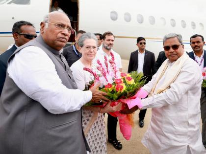 Leaders from 24-political parties arrive in Bengaluru to attend Oppn meet | Leaders from 24-political parties arrive in Bengaluru to attend Oppn meet