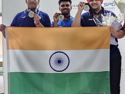 ISSF Junior Worlds: India wins silver in men's Rapid Fire Pistol team event | ISSF Junior Worlds: India wins silver in men's Rapid Fire Pistol team event ISSF Junior Worlds: India wins silver in men's Rapid Fire Pistol team event | ISSF Junior Worlds: India wins silver in men's Rapid Fire Pistol team event