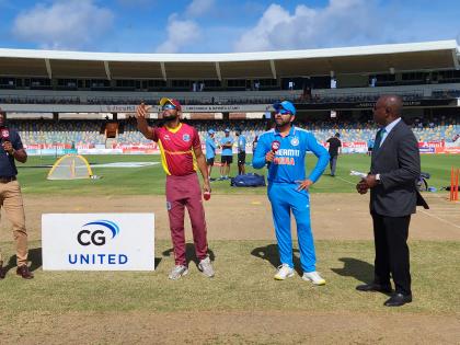 1st ODI: Mukesh makes debut as India win toss, elect to bowl first against West Indies | 1st ODI: Mukesh makes debut as India win toss, elect to bowl first against West Indies