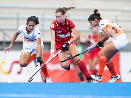 Torneo del Centenario: Indian women's hockey team beat host Spain 3-0 to win title | Torneo del Centenario: Indian women's hockey team beat host Spain 3-0 to win title Torneo del Centenario: Indian women's hockey team beat host Spain 3-0 to win title | Torneo del Centenario: Indian women's hockey team beat host Spain 3-0 to win title