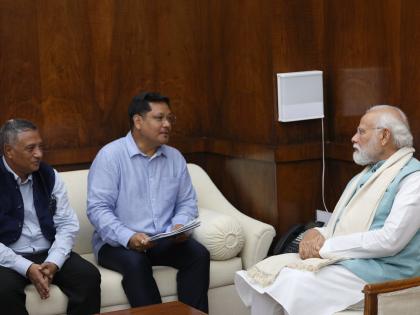Meghalaya CM meets PM Modi, discusses state issues | Meghalaya CM meets PM Modi, discusses state issues Meghalaya CM meets PM Modi, discusses state issues | Meghalaya CM meets PM Modi, discusses state issues