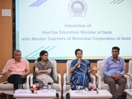 Atishi interacts with MCD teachers following professional training programme | Atishi interacts with MCD teachers following professional training programme Atishi interacts with MCD teachers following professional training programme | Atishi interacts with MCD teachers following professional training programme