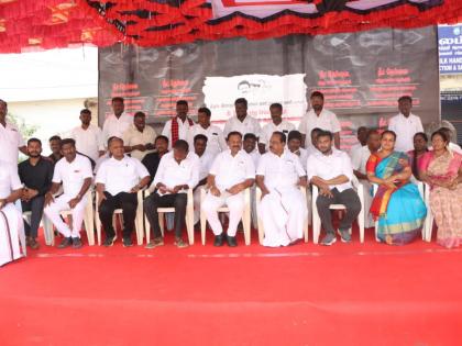 Tamil Nadu: DMK organises hunger strike for abolition of NEET | Tamil Nadu: DMK organises hunger strike for abolition of NEET