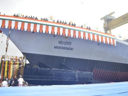 VP Dhankhar launches MDL’s 4th stealth frigate ‘Mahendragiri’ | VP Dhankhar launches MDL’s 4th stealth frigate ‘Mahendragiri’ VP Dhankhar launches MDL’s 4th stealth frigate ‘Mahendragiri’ | VP Dhankhar launches MDL’s 4th stealth frigate ‘Mahendragiri’