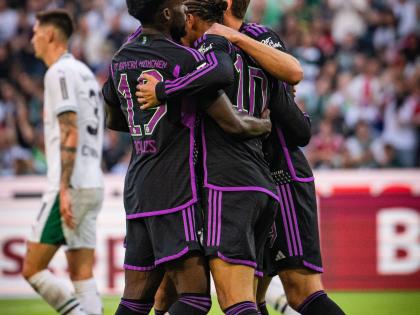 Bayern snatch late comeback win over Monchengladbach in Bundesliga | Bayern snatch late comeback win over Monchengladbach in Bundesliga Bayern snatch late comeback win over Monchengladbach in Bundesliga | Bayern snatch late comeback win over Monchengladbach in Bundesliga
