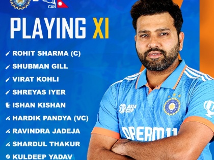 Asia Cup: Shami replaces Bumrah as India win toss, elect to bowl first against Nepal | Asia Cup: Shami replaces Bumrah as India win toss, elect to bowl first against Nepal