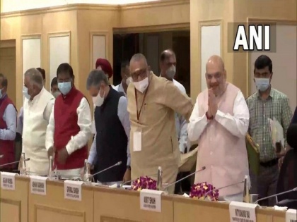 Amit Shah chairs review meeting of 'Left-Wing extremism' affected states | Amit Shah chairs review meeting of 'Left-Wing extremism' affected states
