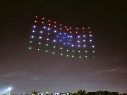 Drone Federation of India organises all-Indian drone light show at IIT Delhi | Drone Federation of India organises all-Indian drone light show at IIT Delhi