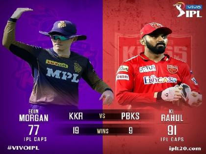 IPL 2021: Punjab Kings win toss, opt to bowl first against KKR | IPL 2021: Punjab Kings win toss, opt to bowl first against KKR