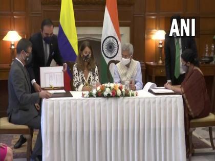 Jaishankar, Colombian counterpart witness signing of agreements | Jaishankar, Colombian counterpart witness signing of agreements